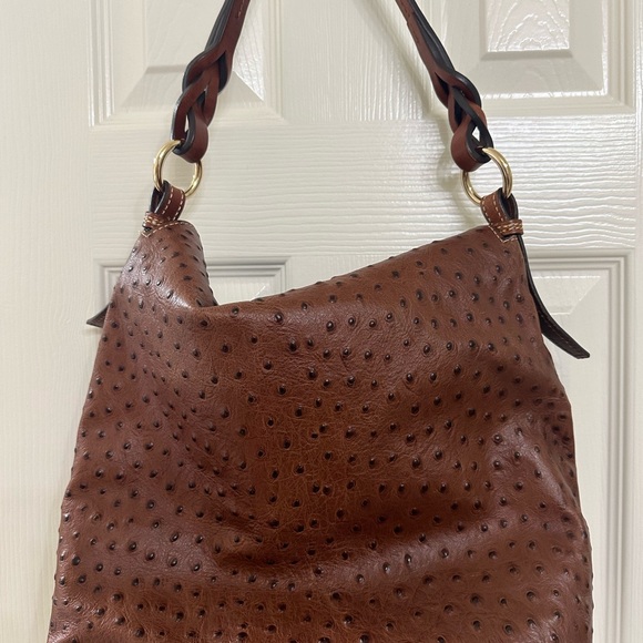 Dooney & Bourke Brown Hobo Bag - Picture 2 of 15